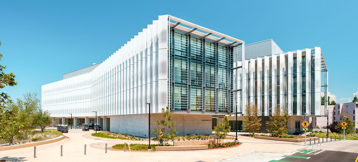 Color image of Franklin Antonio Hall building